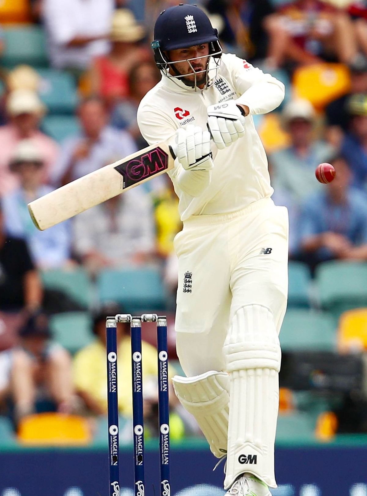 Cricket bat in a sports setting