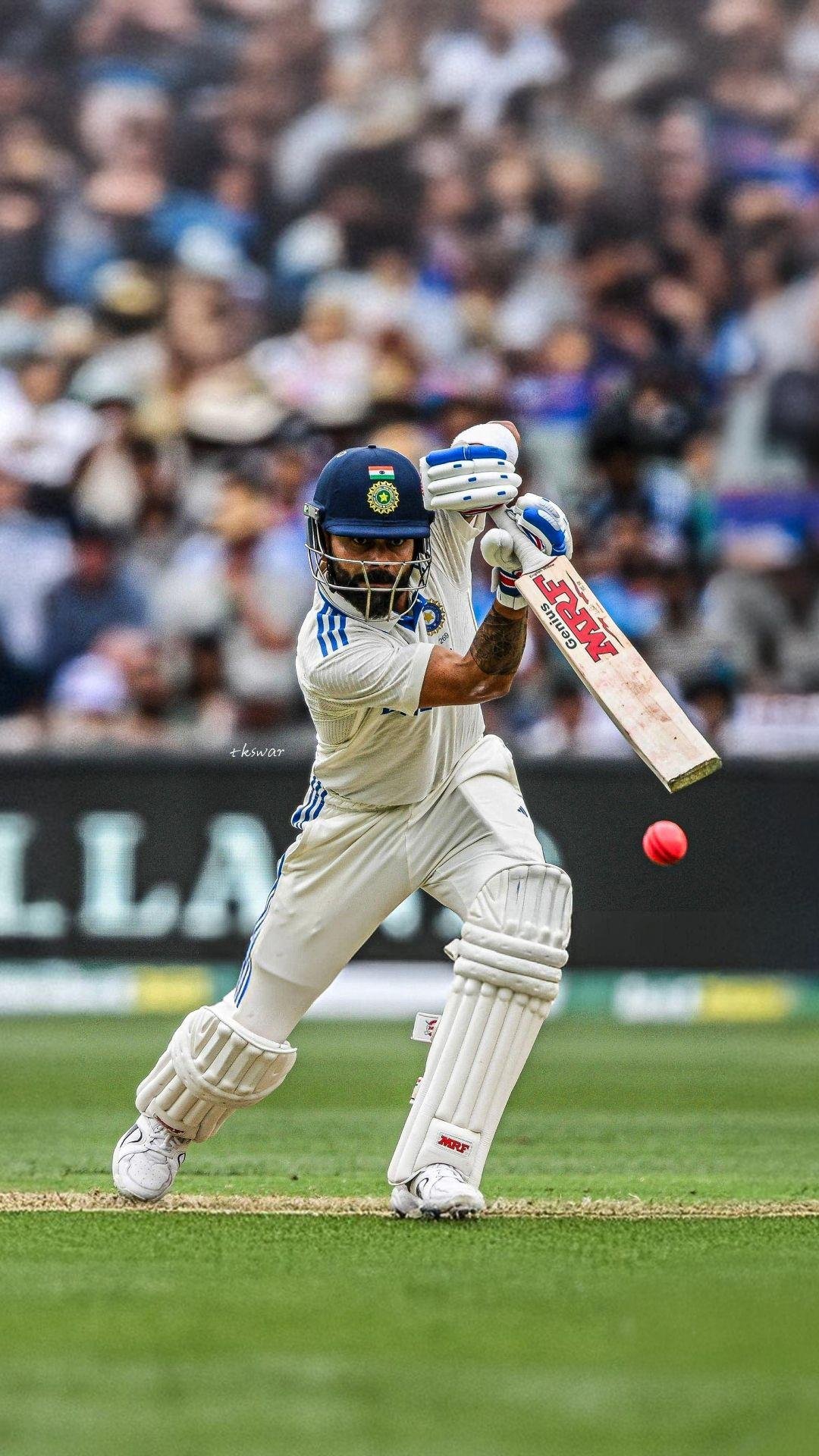 Cricket bat and ball